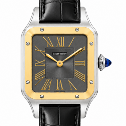 Cartier Santos-Dumont Large 43.5 mm x 31.4 mm W2SA0036 Two-Tone